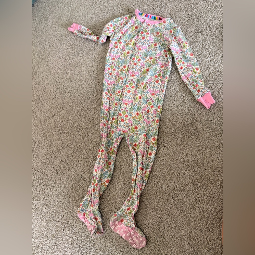 Magnetic me footed sleeper onesie